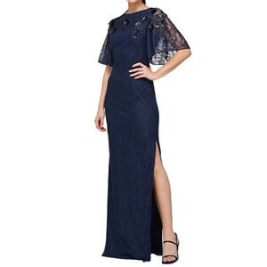 JS Collections dress Kalani Bateau gown blue size 6